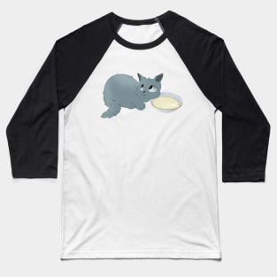 Adso Cat Character Design from Outlander Baseball T-Shirt